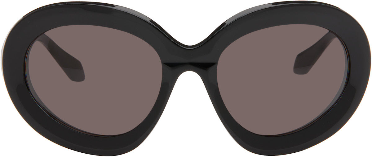 ALAIA Black Butterfly Sunglasses