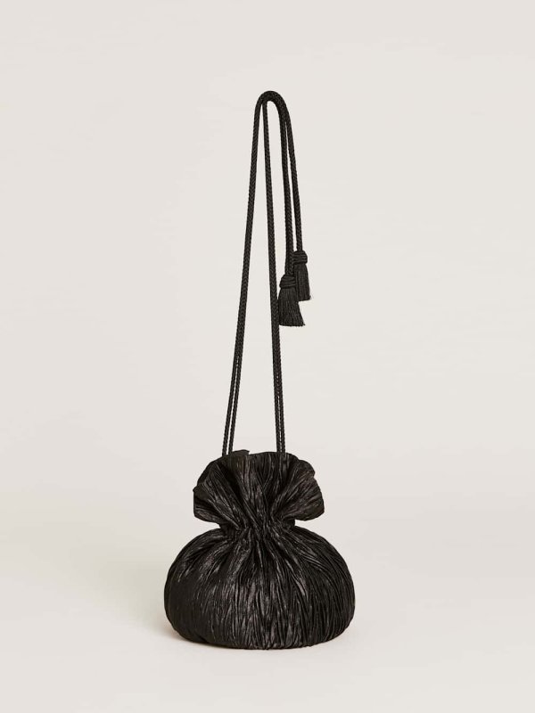 Reformation Aphrodite Pleated Pouch