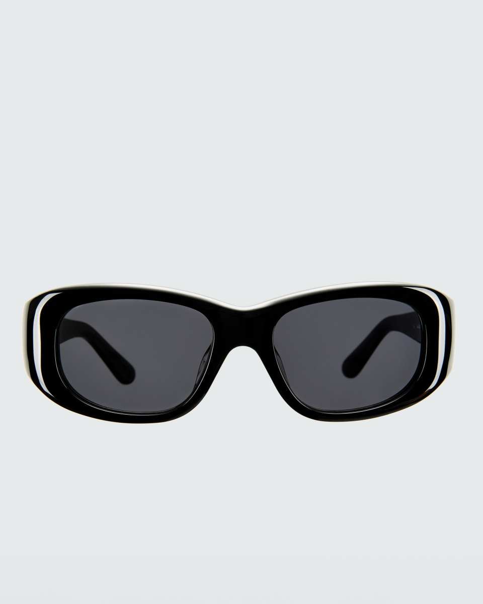 THISTLES The AL Sunglasses — Black & Black