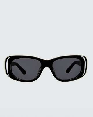 THISTLES The AL Sunglasses — Black & Black