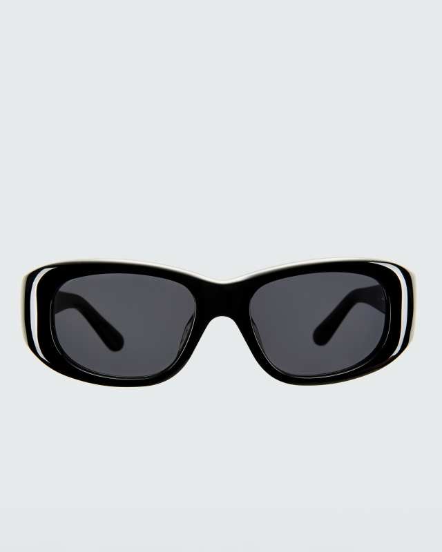 THISTLES The AL Sunglasses — Black & Black