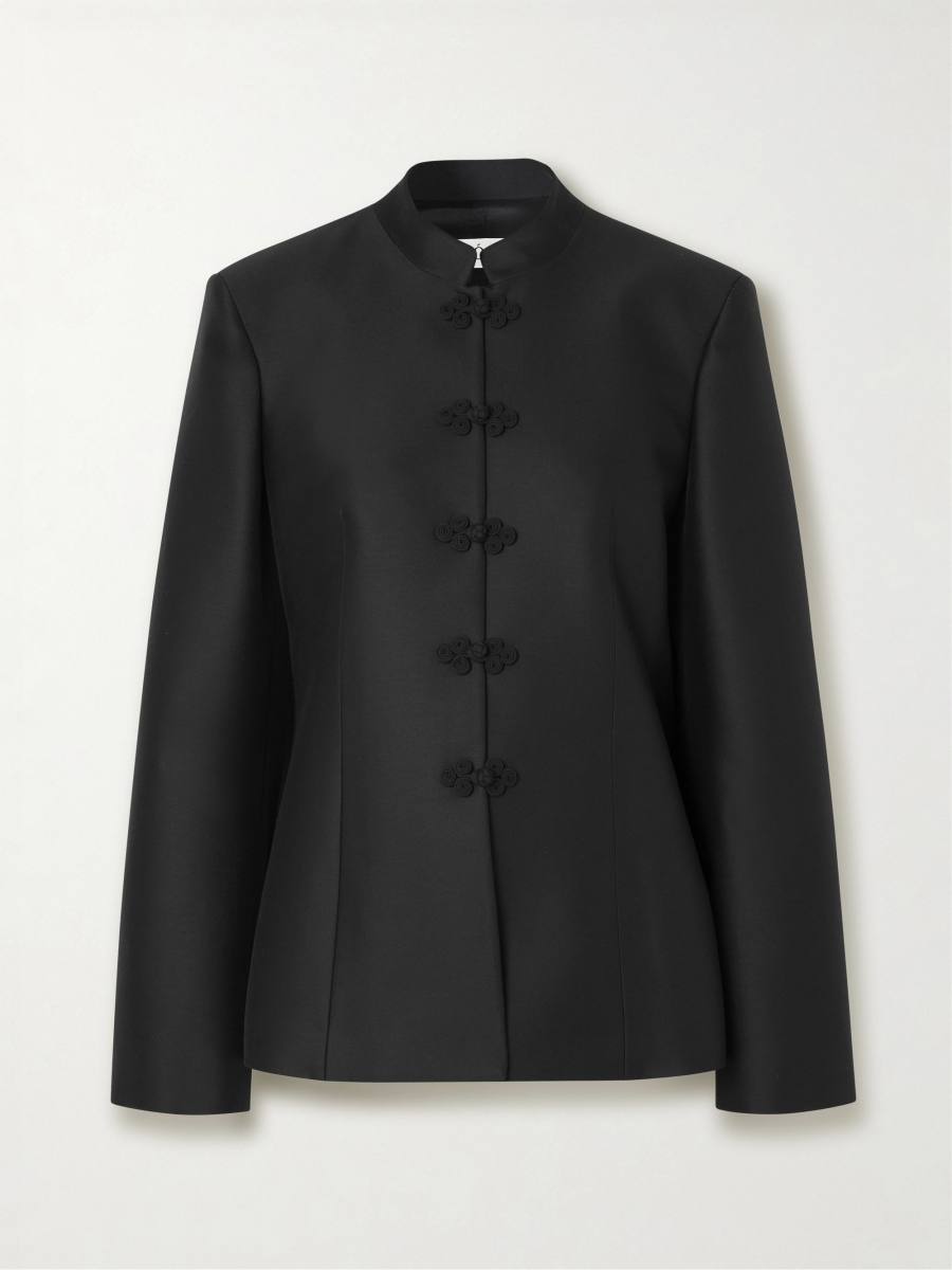 ROHE Wool and silk-blend twill jacket