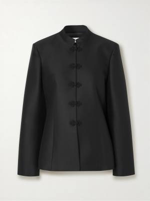 ROHE Wool and silk-blend twill jacket