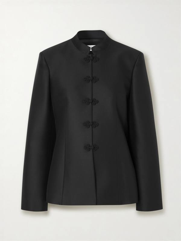 ROHE Wool and silk-blend twill jacket