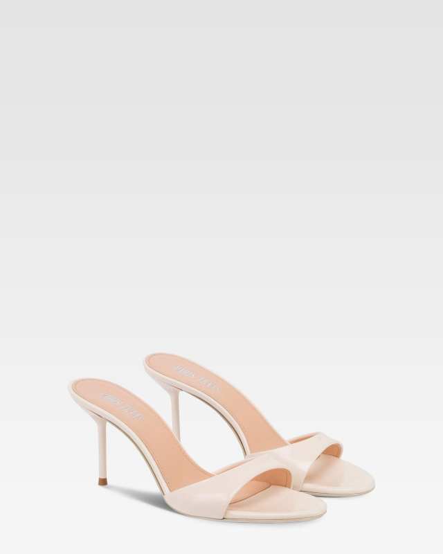 PARIS TEXAS Patent leather mule