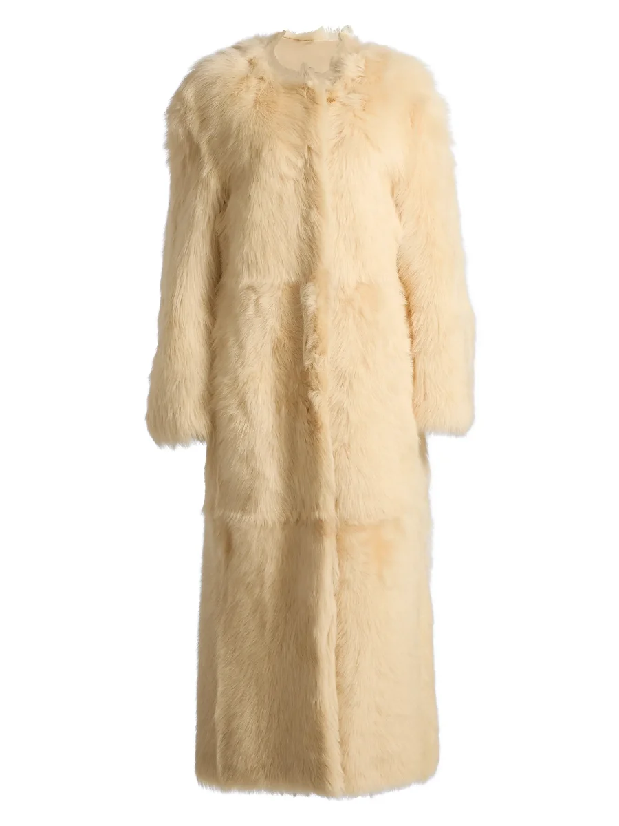 LouLou de Saison Siba Shearling Long Coat