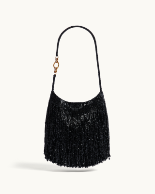 THE VEIL Mini Fountain Bag in Black