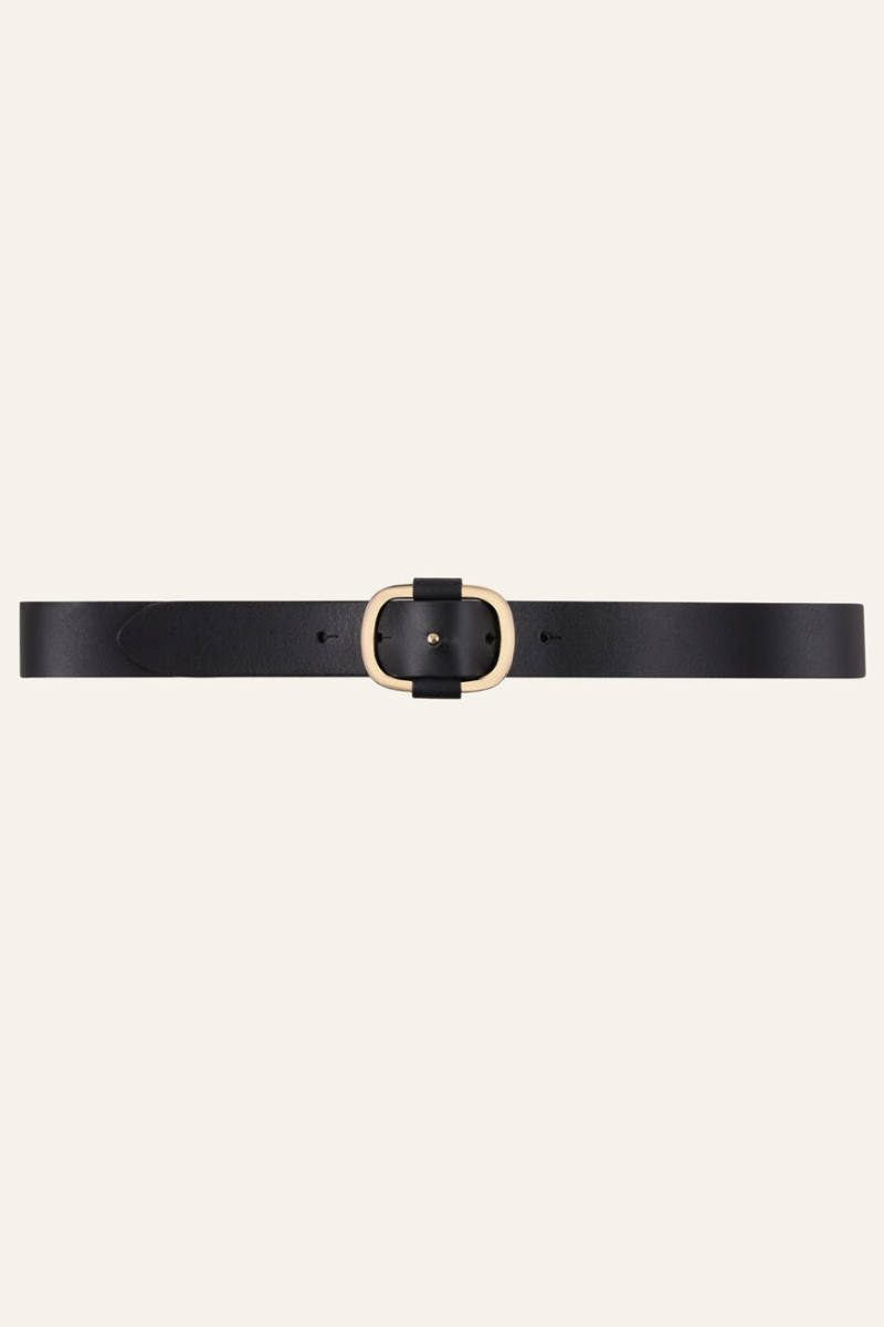 BA&SH BANEL leather belt