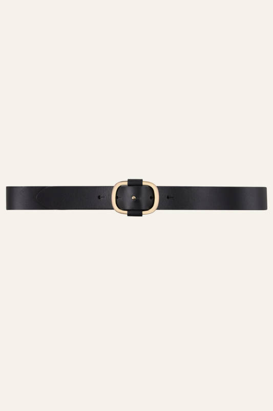 BA&SH BANEL leather belt