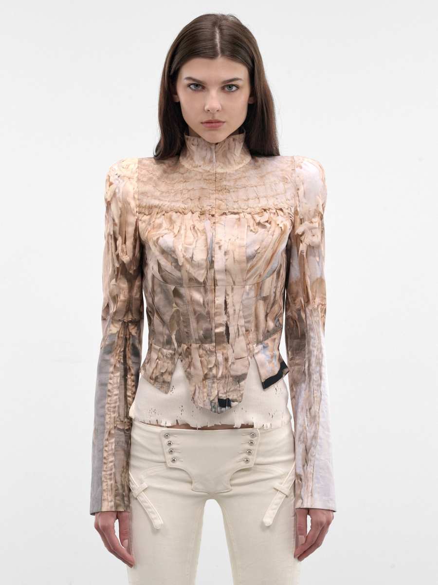 DILARA FINDIKOGLU Mask Of Pleasing Structured Jacket