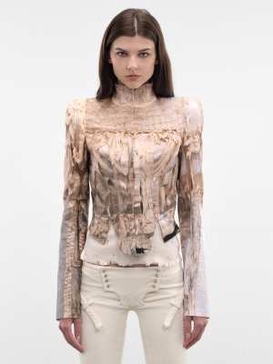 DILARA FINDIKOGLU Mask Of Pleasing Structured Jacket