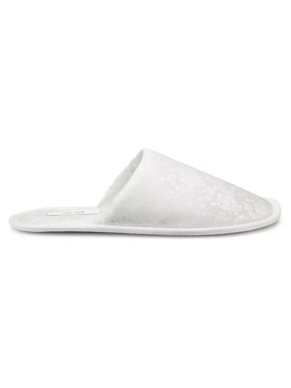 The Row Frances Silk-Blend Slippers
