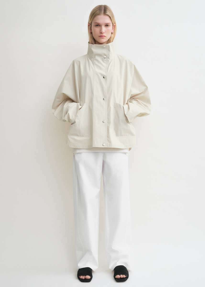 Toteme Summer parachute jacket oyster