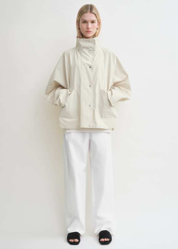 Toteme Summer parachute jacket oyster