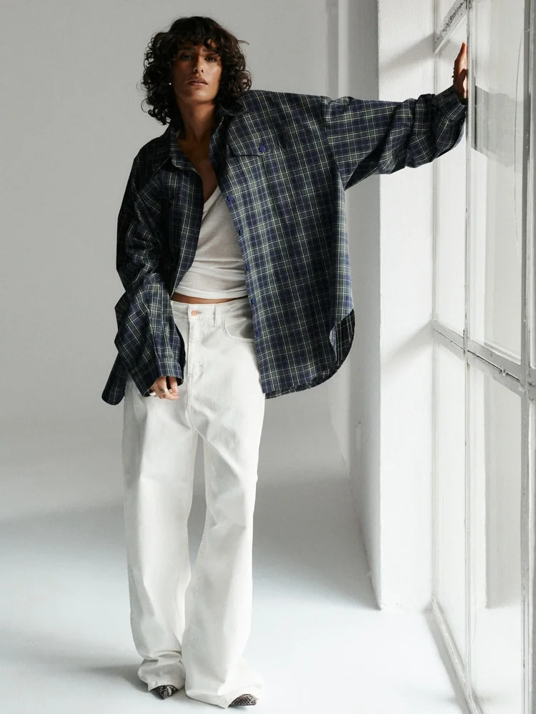 BONDI GRUNGE KHAKI SHIRT