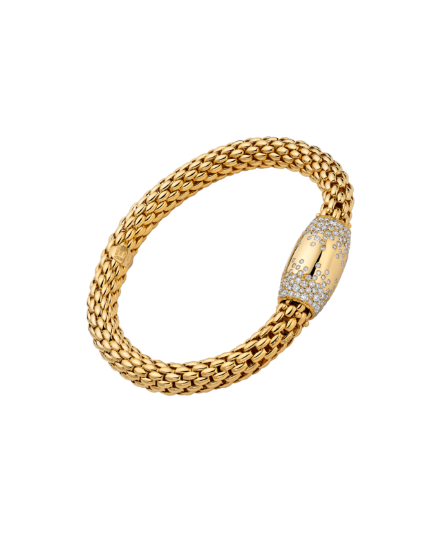 FOPE Flex'it bracelet with diamond pavé