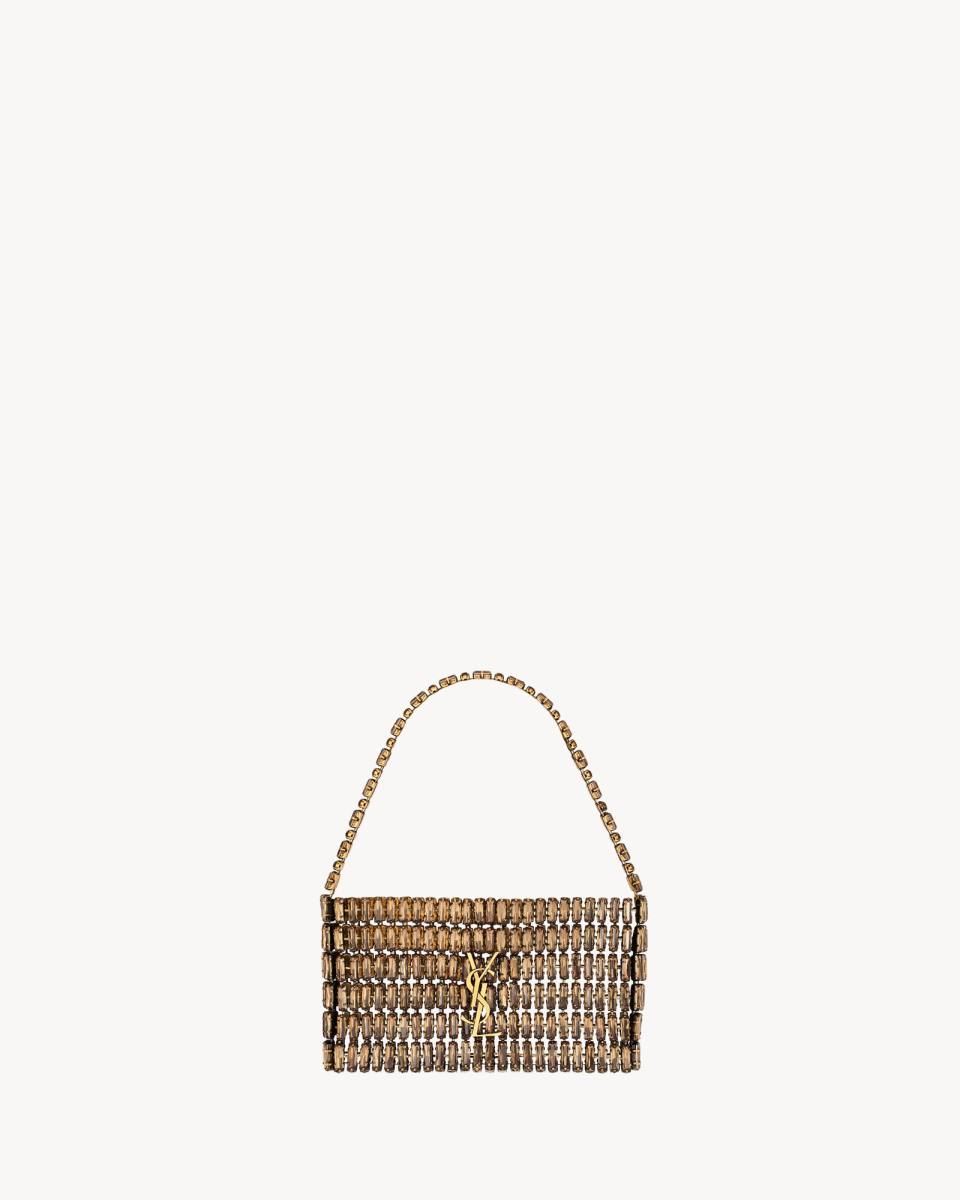Saint Laurent EVENING bag in crystals