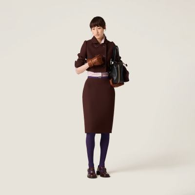 MIU MIU Natté pencil skirt