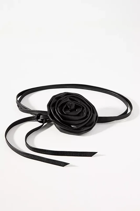 B-Low The Belt Rosette Wrap Belt