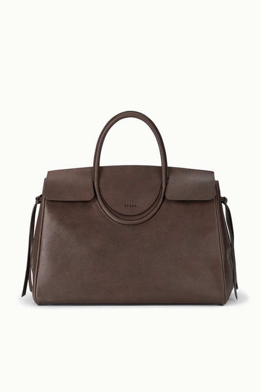 Staud LARGE MAUDE CARRYALL ESPRESSO