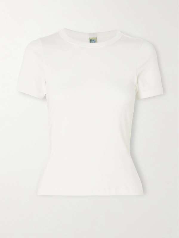 FLORE FLORE Car organic cotton-jersey T-shirt