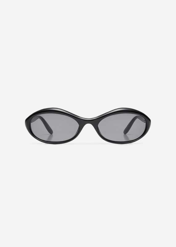 MAGDA BUTRYM Oval sunglasses in black