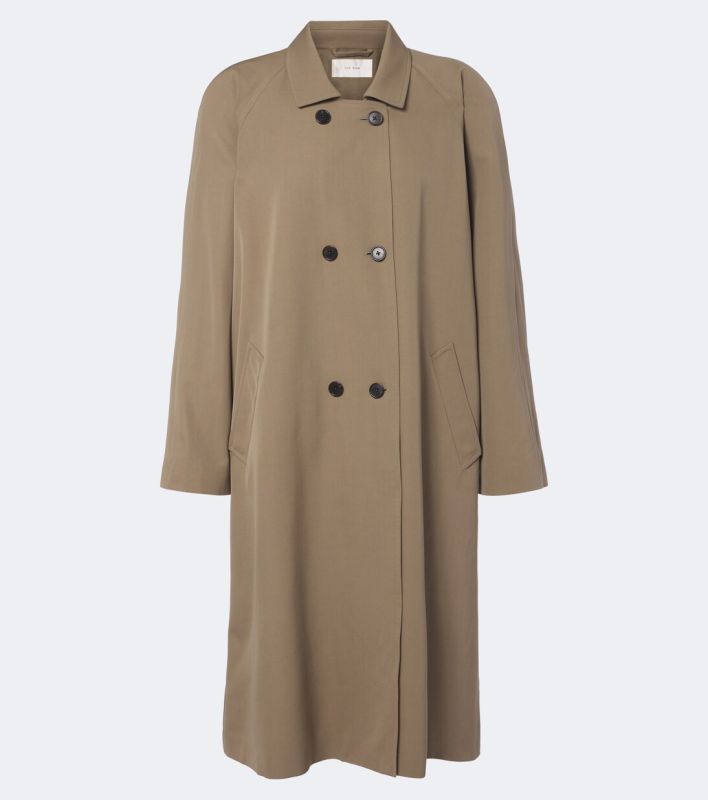 The Row Emma double-breasted wool coat