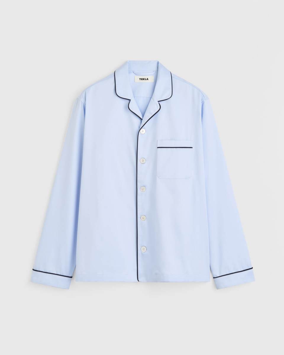 Tekla Sateen long-sleeved shirt