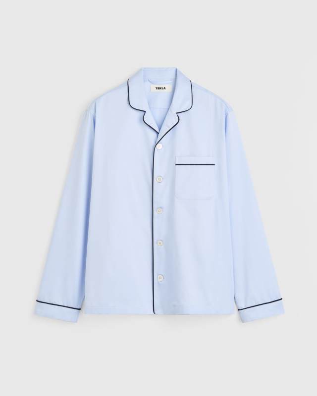 Tekla Sateen long-sleeved shirt