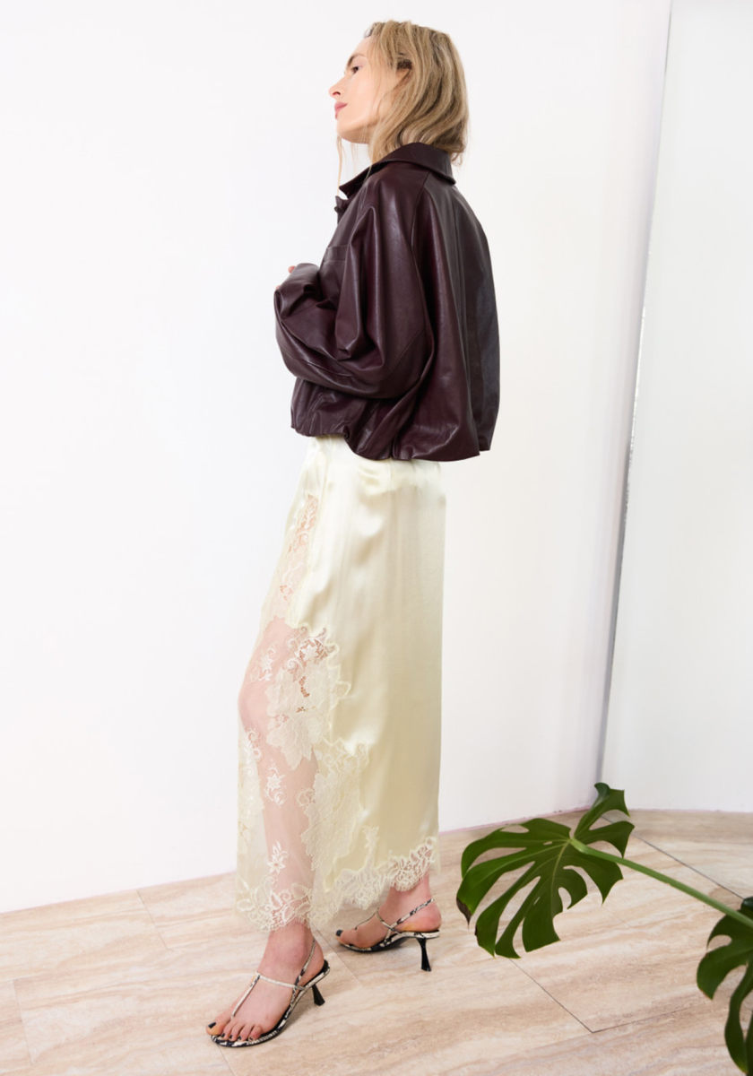 MR. LARKIN Astra Skirt - Elderflower