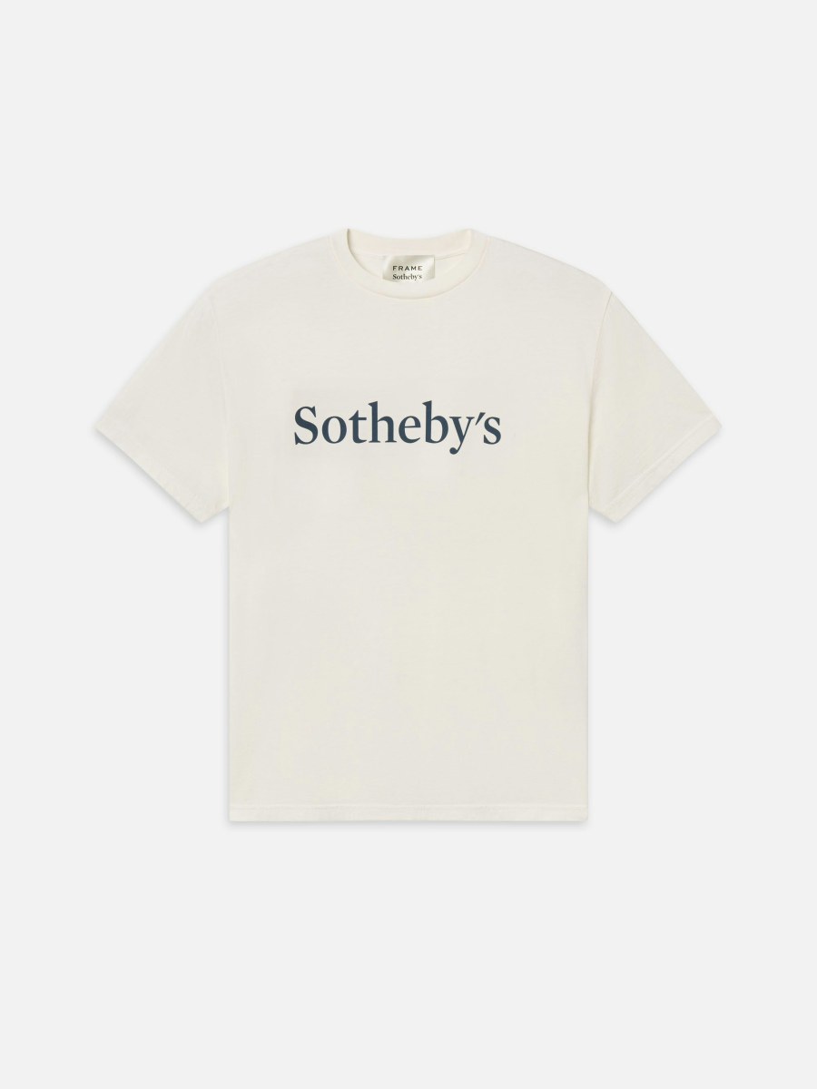Frame Sotheby's Unisex Classic Tee in White