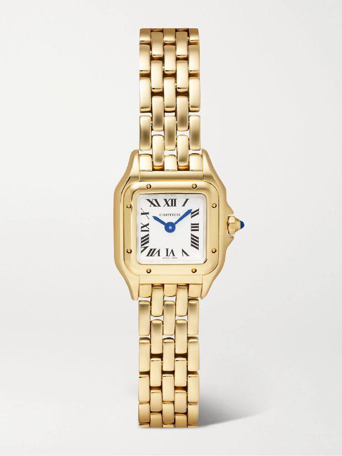 Cartier Panthère de Cartier mini 18-karat gold watch