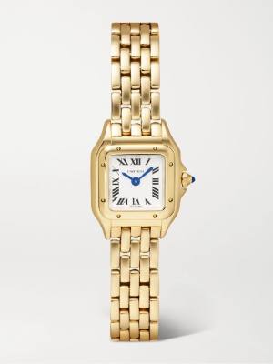 Cartier Panthère de Cartier mini 18-karat gold watch