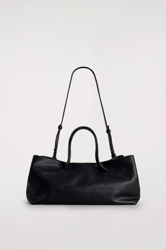 COS BATEAU TOTE BAG - LEATHER