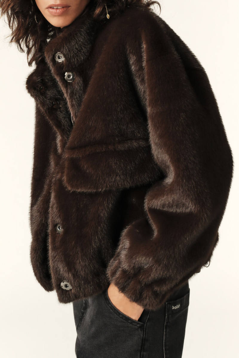 BA&SH PAROS short loose-fitting jacket