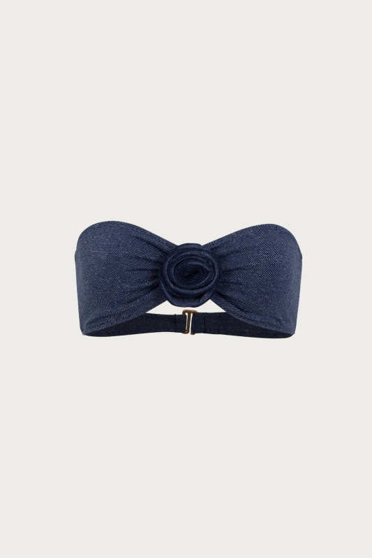 SAME Rosette Bandeau Top