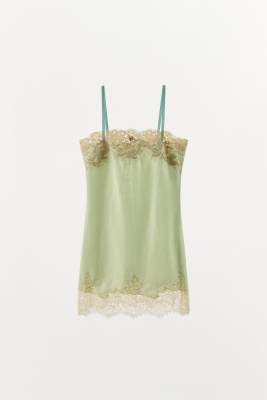 ZARA ZW COLLECTION JACQUARD LACE DRESS