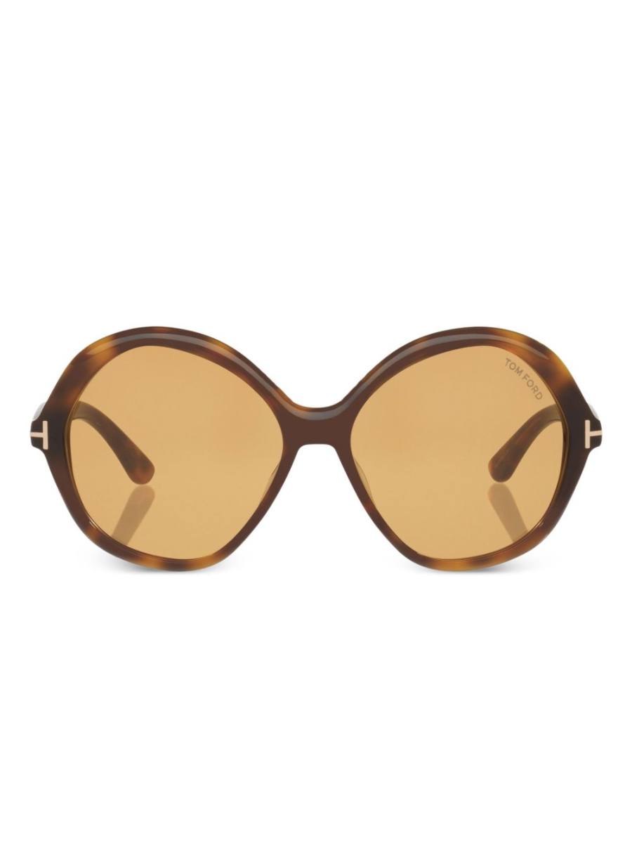 Tom Ford Annabelle round sunglasses
