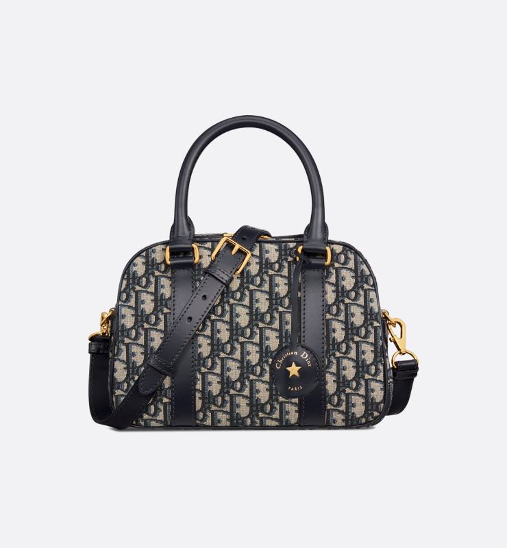Dior Medium D-Vibe Bowling Bag