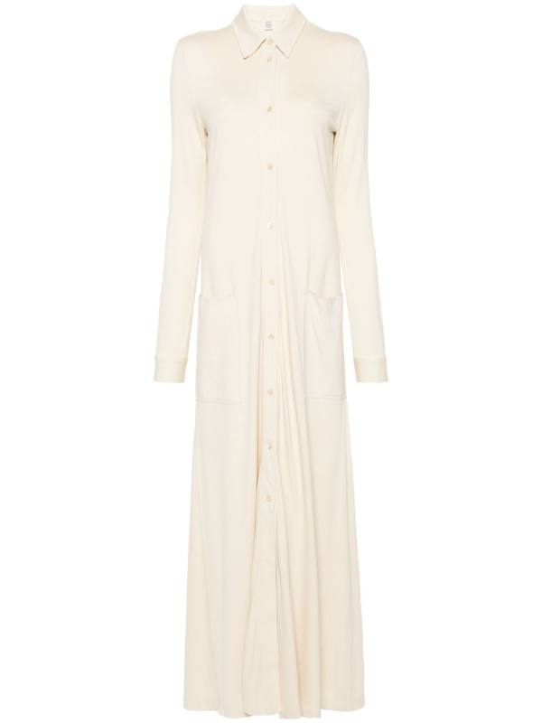 Toteme Flowing jersey shirtdress