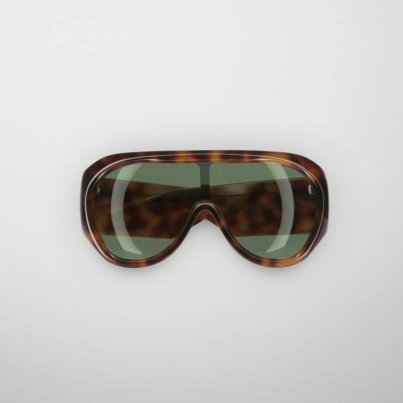 PHOEBE PHILO BOMBÉ OVERSIZE FRAME SUNGLASSES