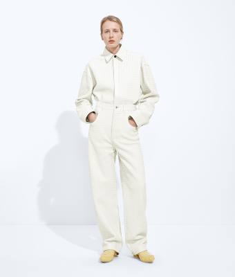 Bottega Veneta Small Intrecciato Leather Pants