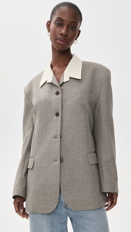 Source Unknown Suki Collar Blazer