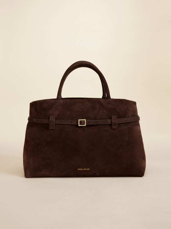 MANU ATELIER Le Cambon 35 Deep Brown Suede