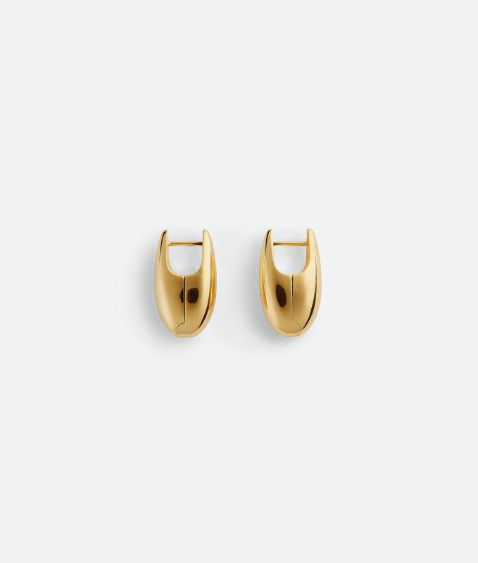 Bottega Veneta Small Ellipse Earrings
