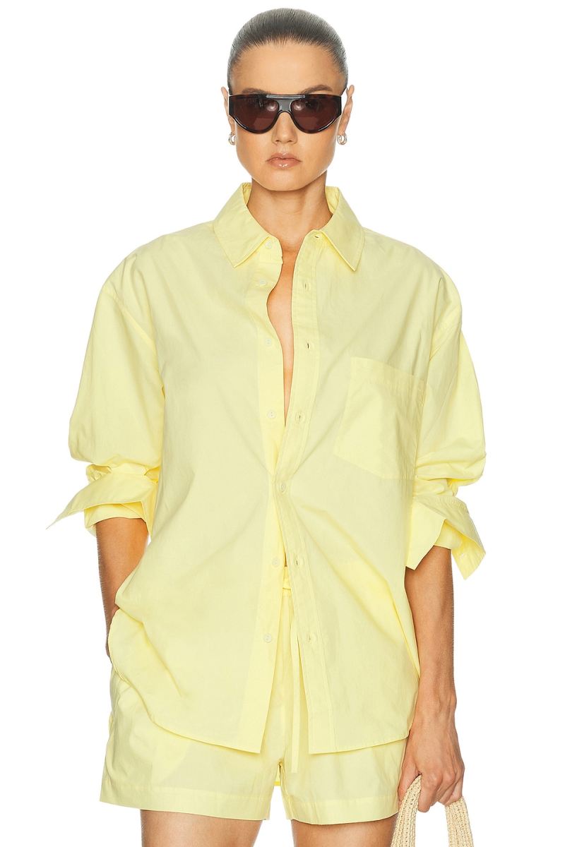 Matteau Relaxed Button Down Top