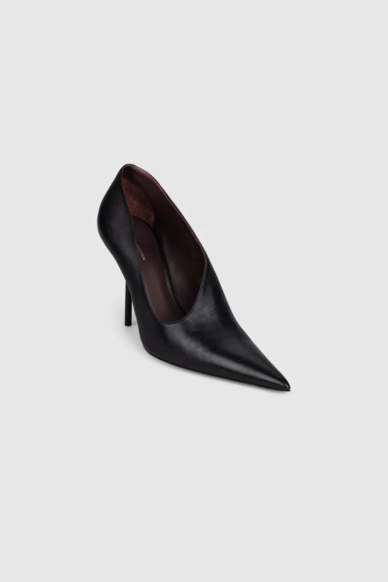 Victoria Beckham Sloane Sculptural Pump 100 Nappa Leather