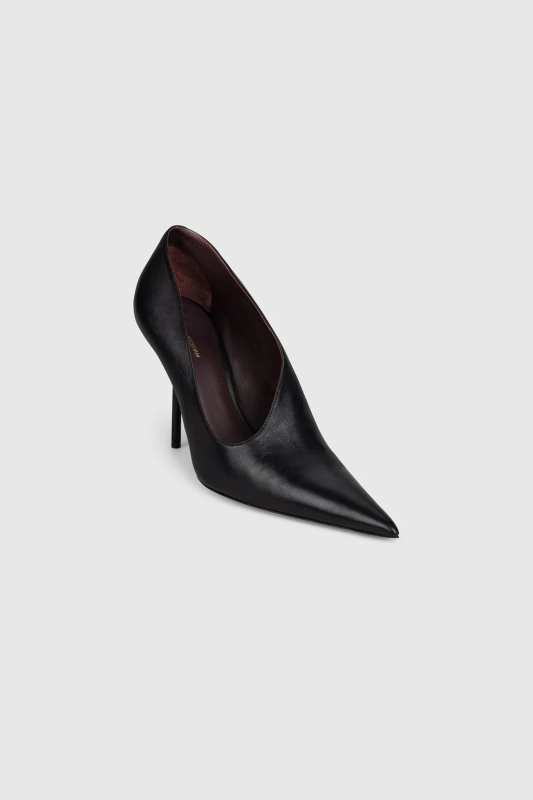 Victoria Beckham Sloane Sculptural Pump 100 Nappa Leather