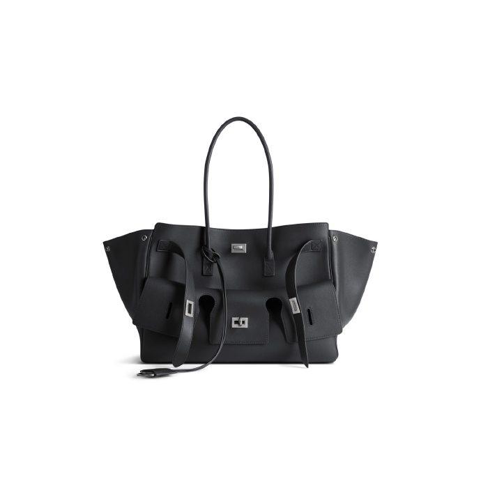 Balenciaga Bel Air Medium Carry All Bag in Black