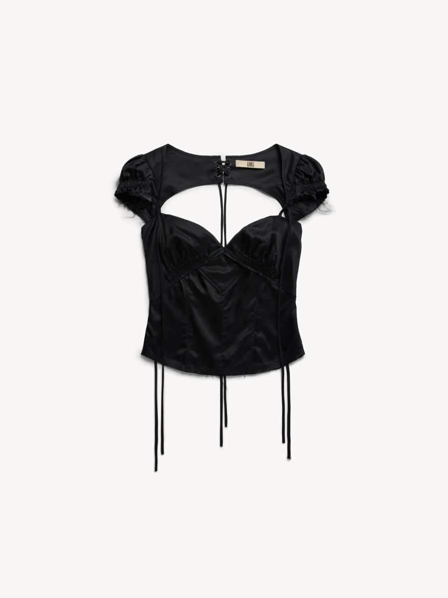 KNWLS Beth Blouse Black